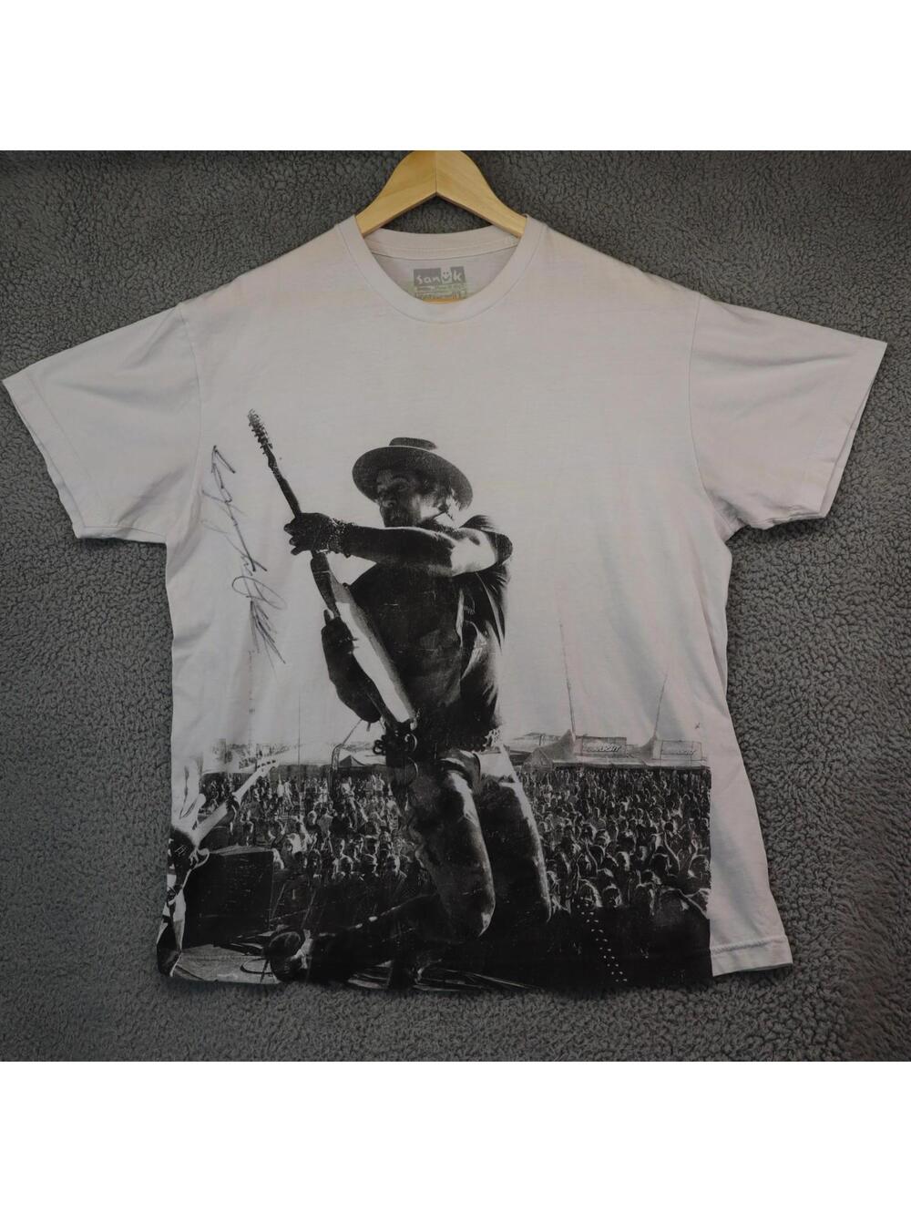 Signed Concert Shirt 100% cotton rare Donavon Frankenreiter